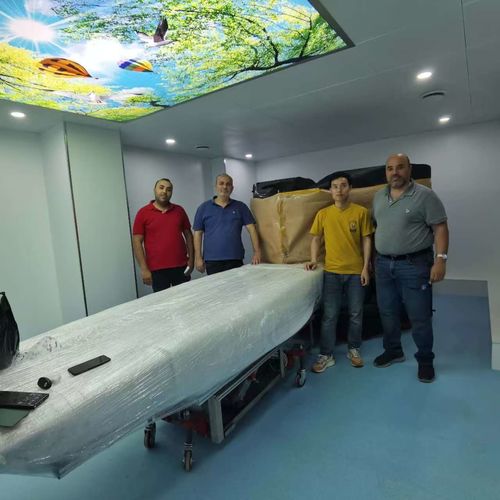 Costruzione di una sala di schermatura a magnete permanente in Egitto