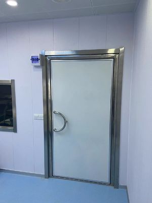 Un buon prezzo. ASTM 1200 X 2100mm MRI Porte di schermatura porta oscillante singola con guarnizione magnetica in linea