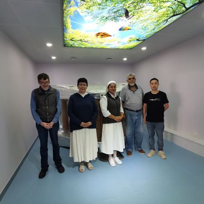 Un buon prezzo. Camera di schermatura a doppio strato in acciaio per la risonanza magnetica in linea