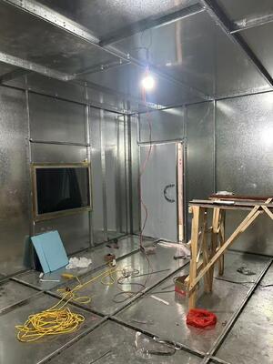 Un buon prezzo. Stanza di schermatura RF con efficacia di schermatura di 100 dB, dimensioni della stanza personalizzabili e filtro RC con impedenza di 50 Ohm per protezione EMI in linea